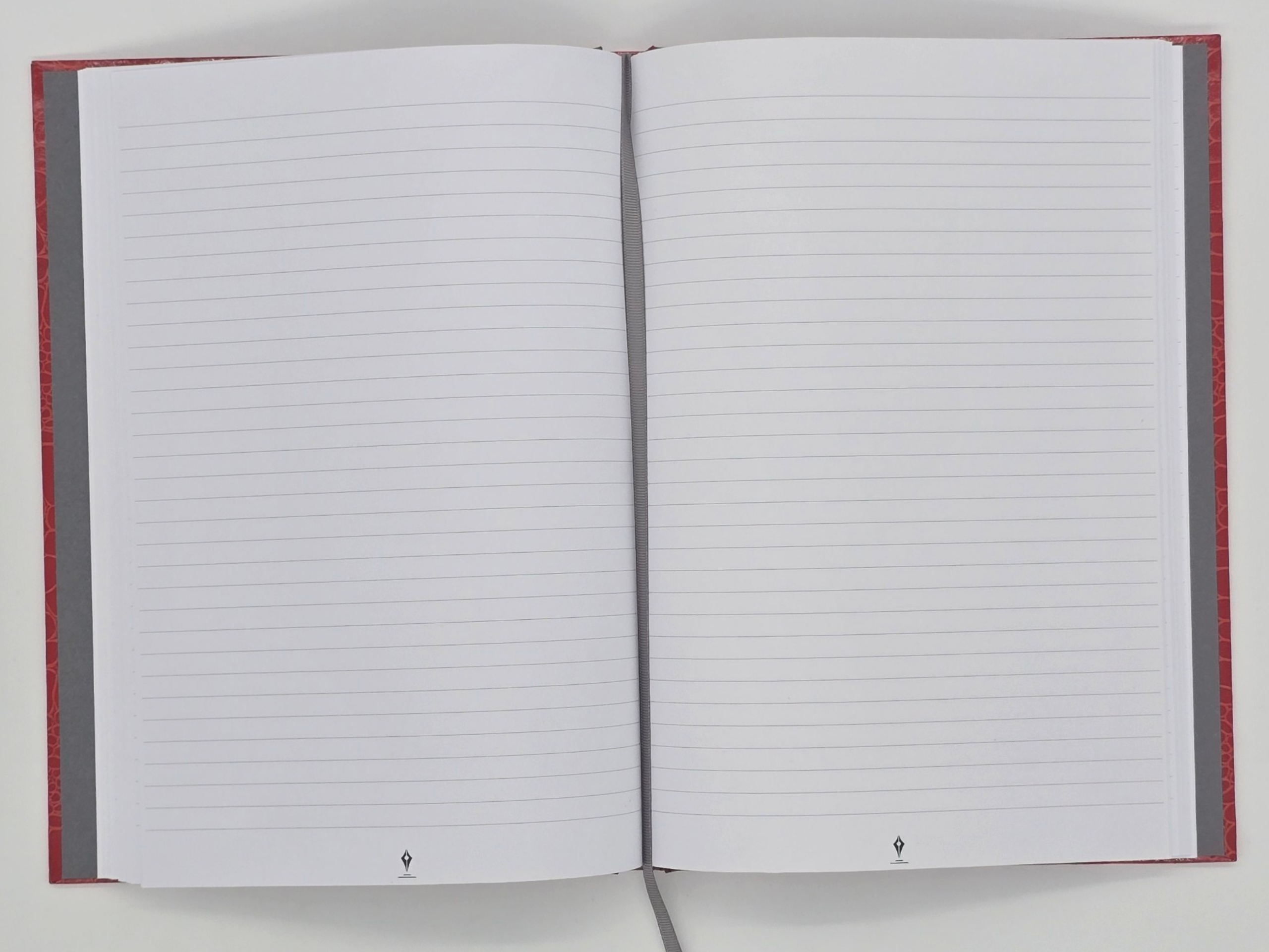 Croc Texture Notebook – Orange